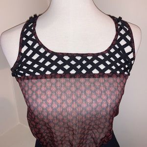 Nordstrom lattice sleeveless blouse